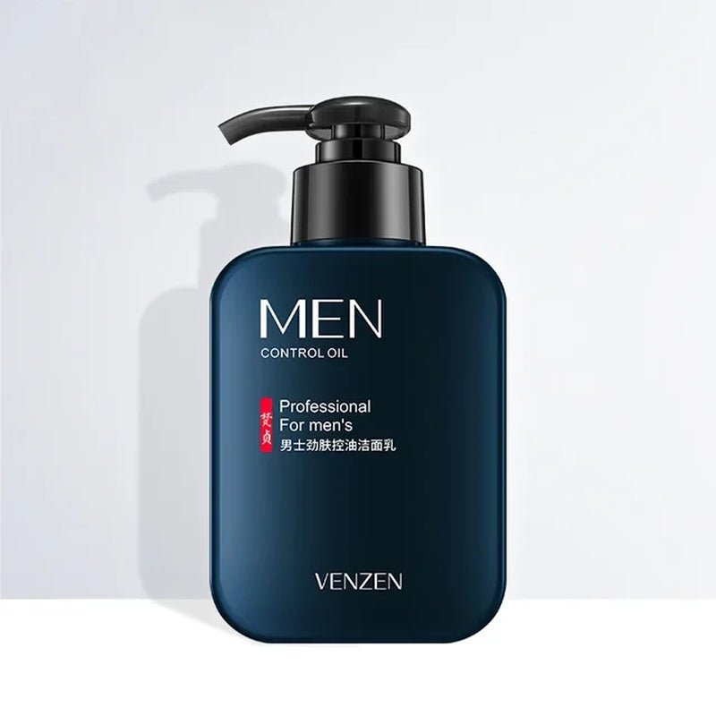 Refreshing Oil Control Moisturizing Facial Cleanser Deep Cleansing Moisturizing Facial Cleanser for Men