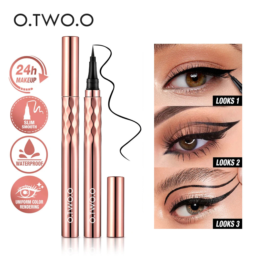 Black Liquid Eyeliner Eye Make up Super Waterproof Long Lasting Eye Liner Easy to Wear Eyes Makeup Cosmetics Tools