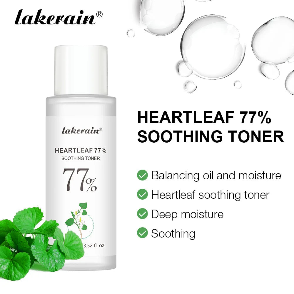 100Ml Heartleaf 77% Soothing Toner Organic Soothing Refreshing Toner Remove Dead Skin Moisturize Close Pores