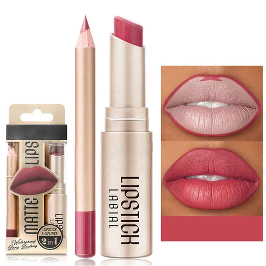 Lipliner with Non Stick Cup Durable Lipstick Lipstick Set 12 Colors Organic Lip Plumper Rare Beauty Lipstick